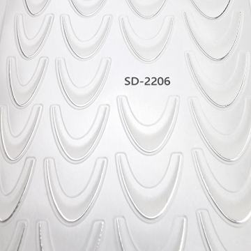 89419  french stickers white silver1